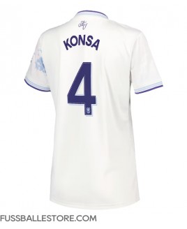 Günstige Aston Villa Ezri Konsa #4 3rd trikot Damen 2025-26 Kurzarm